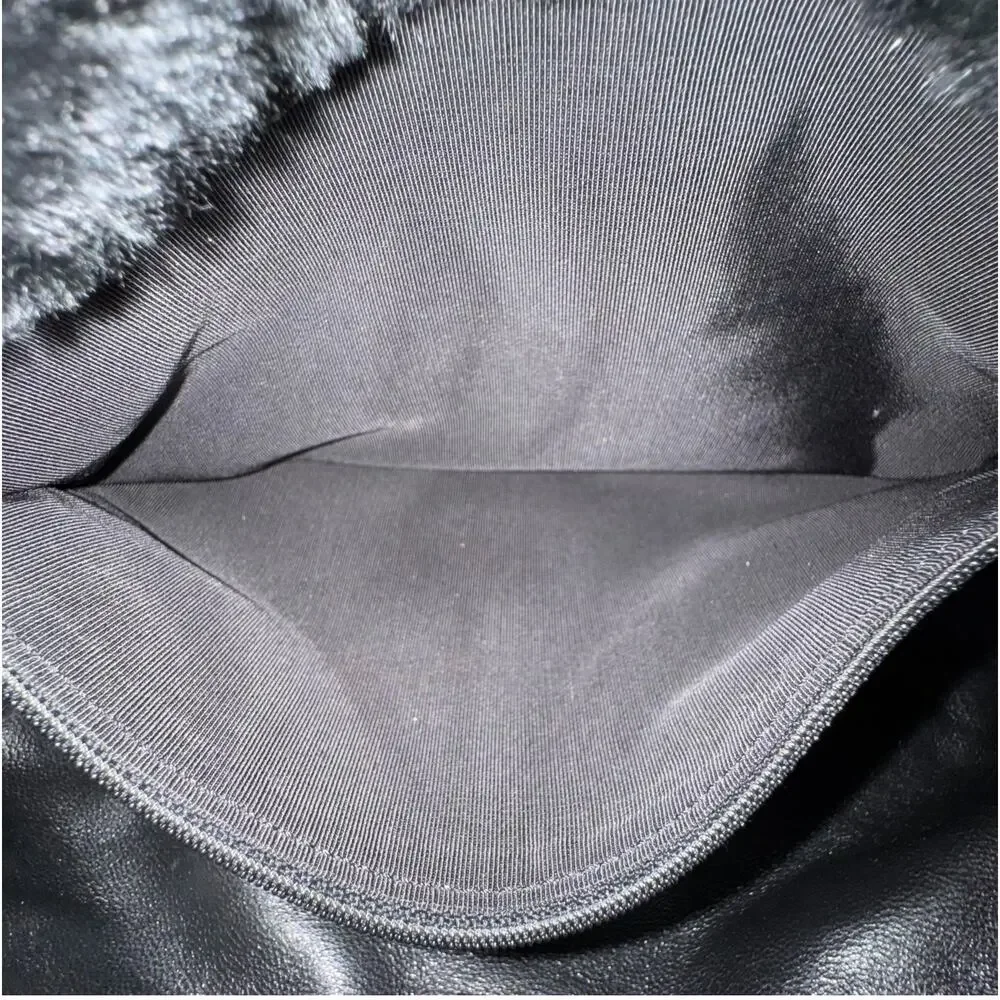 Chanel Vintage Rabbit Fur Shoulder Bag